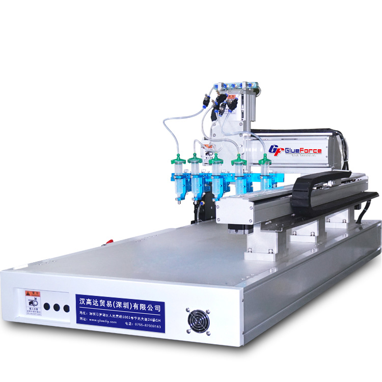 固科/Glueforce定制l非标四头针筒点胶机TZ-DJ1000-国产麻豆无套高潮AV